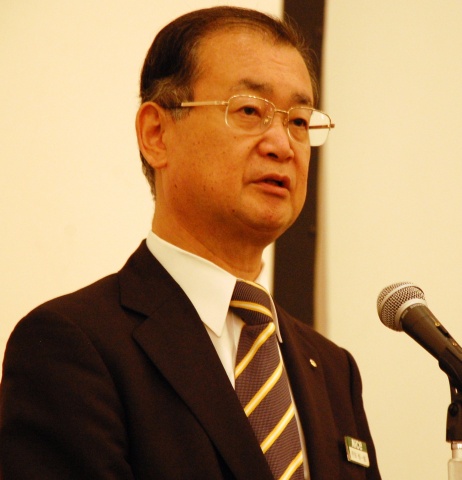 「たとえ優れた省エネ性能を持った住宅でも、コストが高ければ意味がない。当社の場合は、認定をもらうため特別に作ったわけではなく、ごく普通のパワーホームがベースとなっている点が画期的」とLCCM住宅の意義を語る、ナイス代表取締役社長・平田恒一郎氏