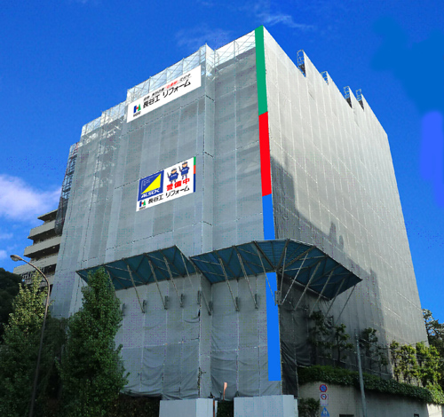 防犯シート掲出イメージ