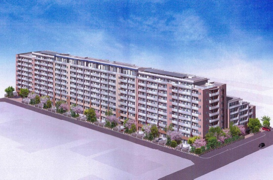 「藤崎住宅」建て替え後のイメージ