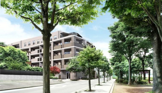 「プラウド横濱星川」外観パース