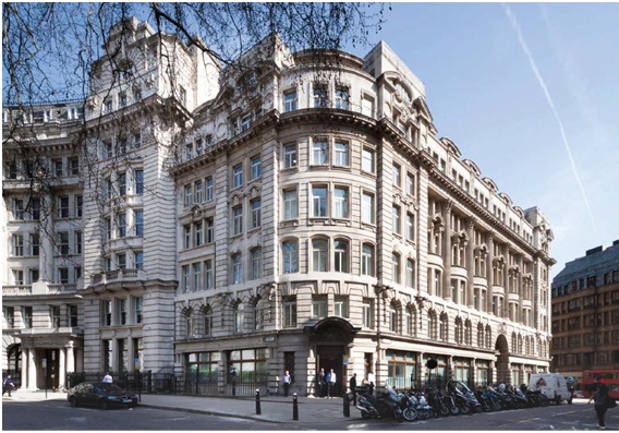 「20 Finsbury Circus」外観