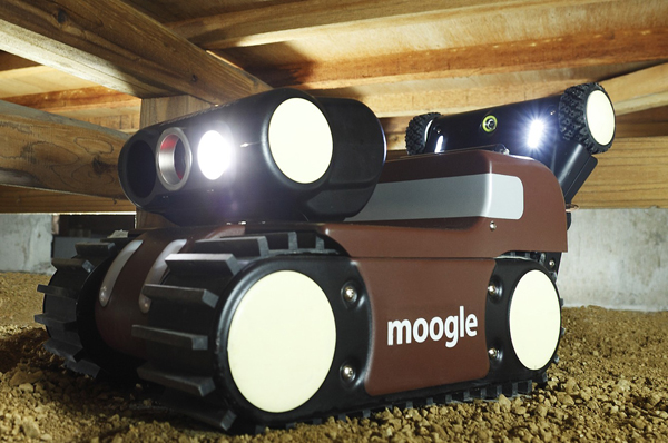 狭小空間点検ロボット「moogle(モーグル)」