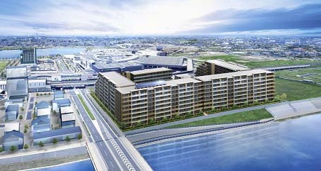 「グランアルト越谷レイクタウン」完成予想図