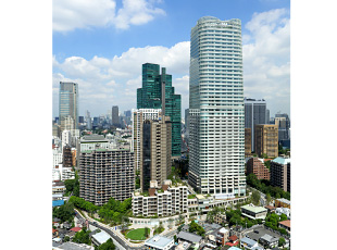 「アークヒルズ仙石山森タワー」外観