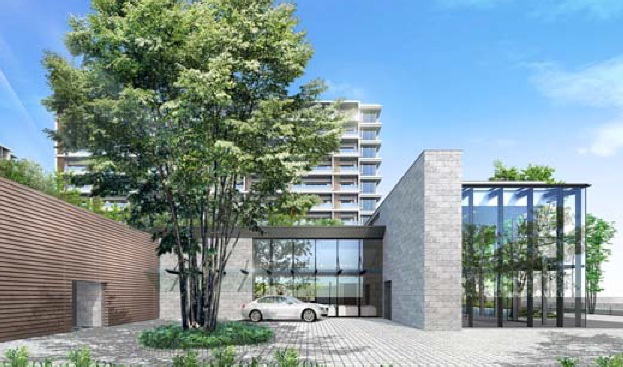 建物外観完成予想パース