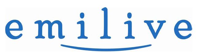 「emilive」ロゴ