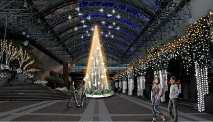 アークヒルズのクリスマスツリー イメージ画像