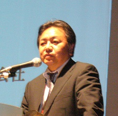 「不動産の資産価値を高めるために、まず上物の質を上げていきたい」などと語る同社代表取締役社長の濱村聖一氏