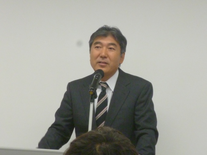 「入居のポイントを的確に説明でき、日本における住生活をフォローしていけるアドバイザー育成のための仕組みづくりを固めていきたい」などと話す、同研究会副会長の小林正宣氏