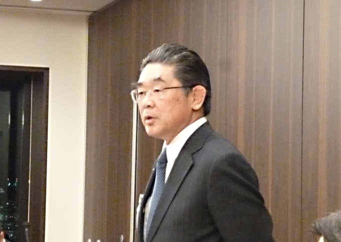 「住宅と車の連携などに取り組み、成長を飛躍させていきたい」と話すトヨタホーム(株)取締役社長の森岡仙太氏