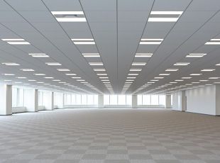 省エネ型「LED照明器具」を採用したオフィス専有部