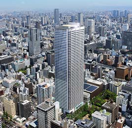 「大阪ひびきの街 ザ・サンクタスタワー」建物外観完成予想図