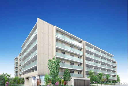 「プレージアブラン東園田」完成予想パース
