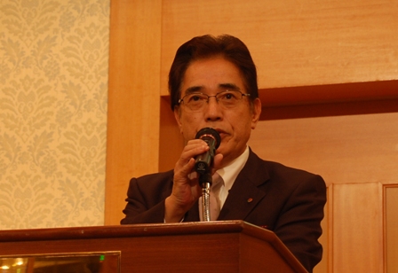 「安全・安心の中古住宅取引を実現し、ユーザーと地域社会の信頼に応えるためにも、宅建業者は専門的知識の向上が必要」と訴える静岡宅協会長・市川宣克氏