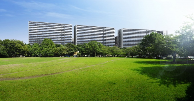 「ウェリス稲毛」完成予想パース