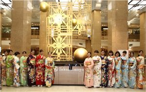 「きものファッションショー」昨年の様子