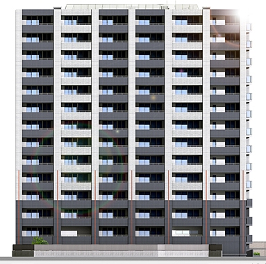「クレヴィア南千住テラス」完成予想図