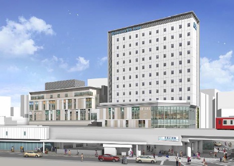 「京急川崎駅ビル」外観イメージ