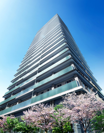 「プレミスト浜松中央タワー」完成予想パース