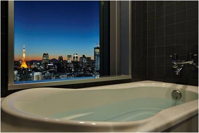 バスルームから夜景が臨める「ビューバスタイプ」