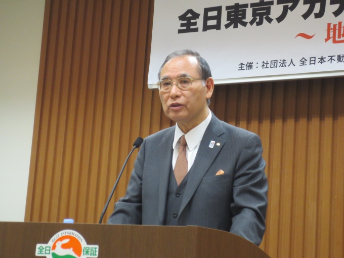 「地域に密着した全日東京会員を通じ、地域防災・都市防災に協力していきたい」などと語る林 直清本部長