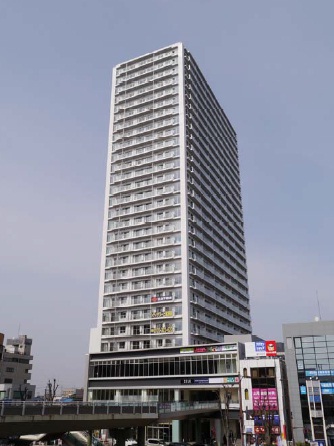 分譲マンション「シティタワー上尾駅前」外観