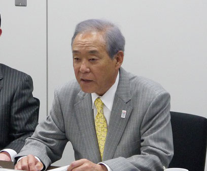 「陳情活動、政策提言を今後も積極的に行なっていきたい」と話す(一社)全国住宅産業協会会長の神山和郎氏