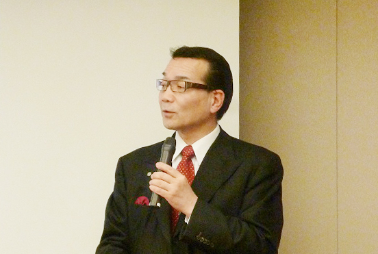 「首都圏の中層住宅市場に参入するため、5階建て住宅を開発した」と話す大和ハウス工業(株)上席執行役員住宅事業推進部長住宅商品開発管掌の中村 泉氏