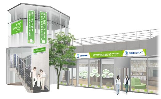 店舗外観完成予想図