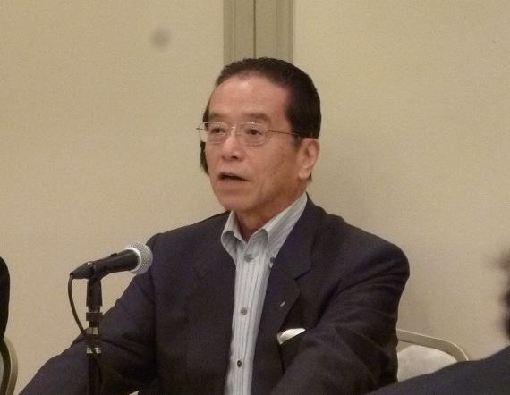 「ゼロエネ住宅の普及を進めていきたい」と述べる(社)プレハブ建築協会会長の和田 勇氏