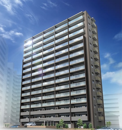 「パレステージ西所沢」外観パース