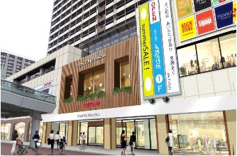 「東急プラザ 新長田」リニューアル後のイメージ