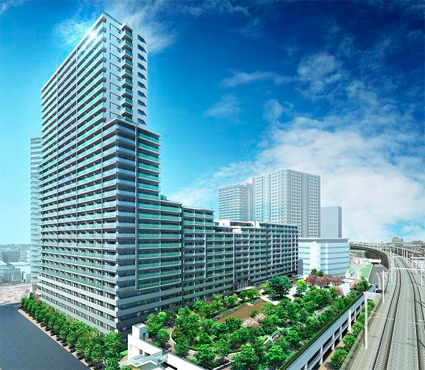 「武蔵浦和駅第3街区第一種市街地再開発事業」施設イメージ