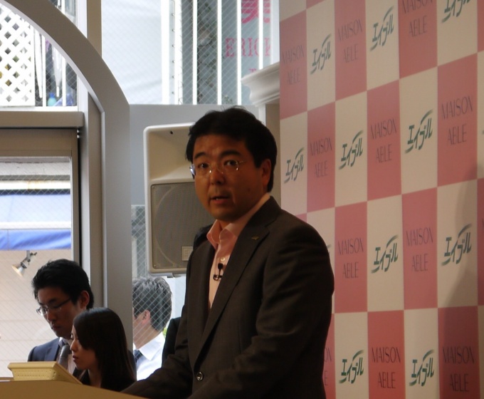 「多くの女性が気軽に安心して楽しみながら住宅を探せる場となれば」と話す(株)エイブル・梁瀬社長