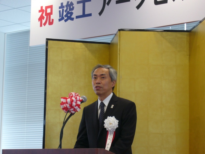 「今回の開発は、アークヒルズがエリアとして国際都心に進化していく道筋を示すもの」と話す森ビル(株)代表取締役社長の辻 慎吾氏