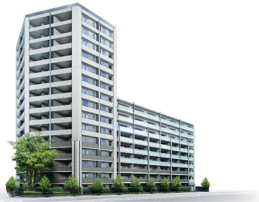 「パークホームズ清澄白河」完成予想パース