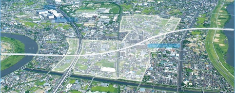 「ミライズ三郷中央」開発地イメージ