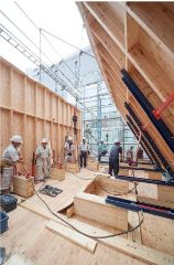 「2×4木造耐火建築・工法(5階建て)」