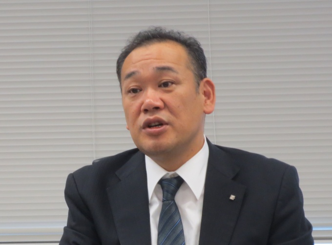 「戸建て用地の仕入れは過去最高。実需をターゲットに展開していく」と話す荒井社長