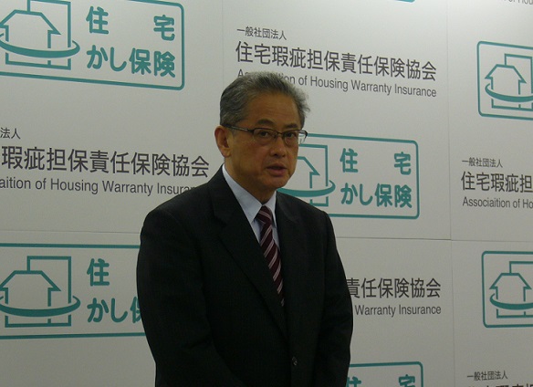 「既存住宅の流通の活性化につなげていきたい」と話す(一社)住宅瑕疵担保責任保険協会代表理事の早川 博氏