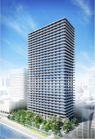 建て替え後の「新ダイビル」完成イメージ