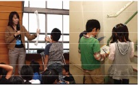 ドクターユニバーサルデザイン授業~小学校での取り組み~」の体験授業の様子