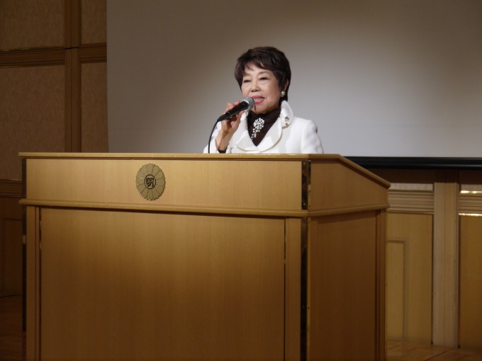 「私たちの後に続く人材を育てるためにも、いろいろなことを学んで帰ってほしい」と挨拶した北澤委員長
