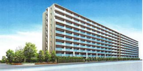 「サンテグランデ船橋宮本」完成予想パース図