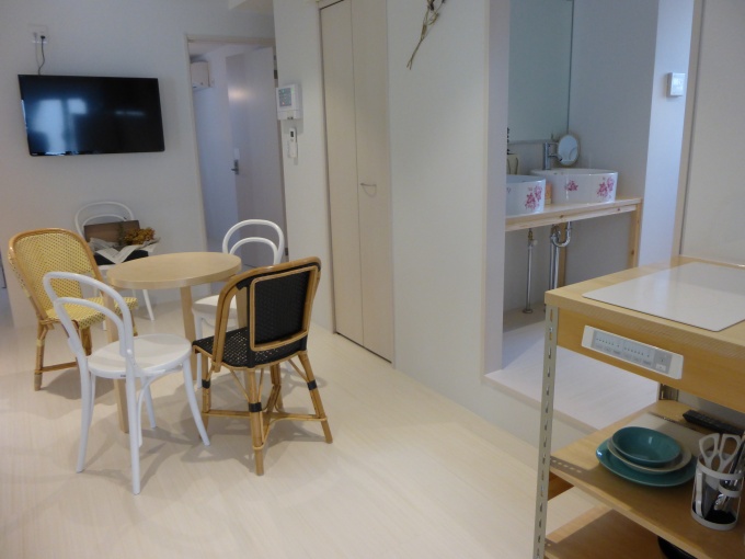 共用部分のLDKを通って各部屋に行く動線