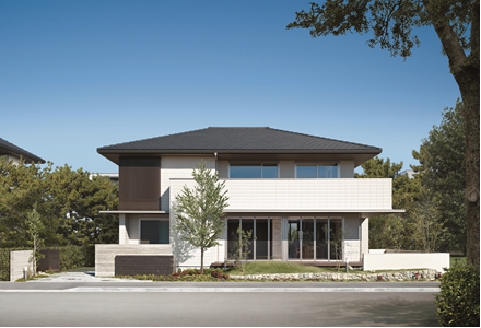 「HEBEL HAUS GRANDESTA(ヘーベルハウス グランディスタ)」外観