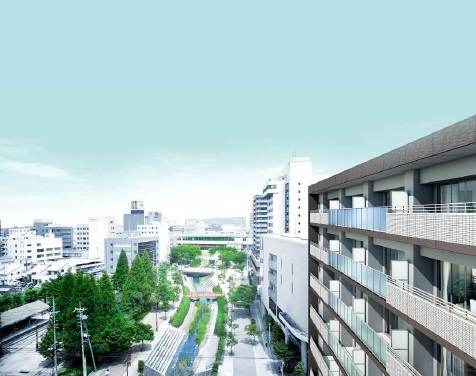 「サーパス鳥取駅前弐番館」外観完成予想図