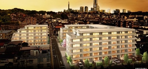 「ライオンズ横浜上大岡ガーデンシティ」完成予想図