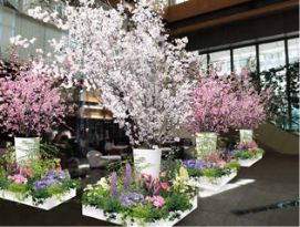 「丸の内 Sakura Cafe」会場イメージ