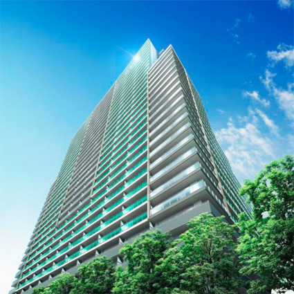 「武蔵浦和 SKY&GARDEN」外観完成予想CG